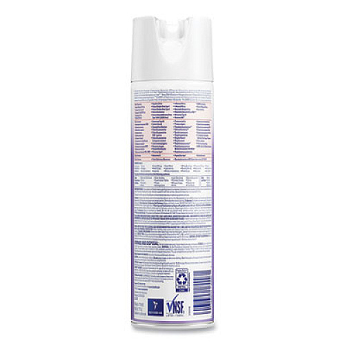 Professional LYSOL Brand Disinfectant Spray, Lavender, 19 oz Aerosol Spray, 12/Carton (89097CT)