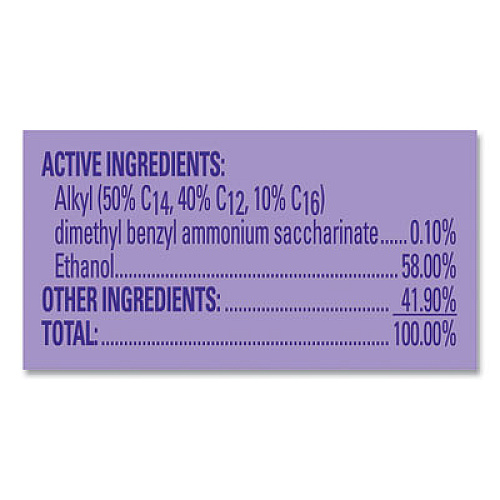 Professional LYSOL Brand Disinfectant Spray, Lavender, 19 oz Aerosol Spray, 12/Carton (89097CT)