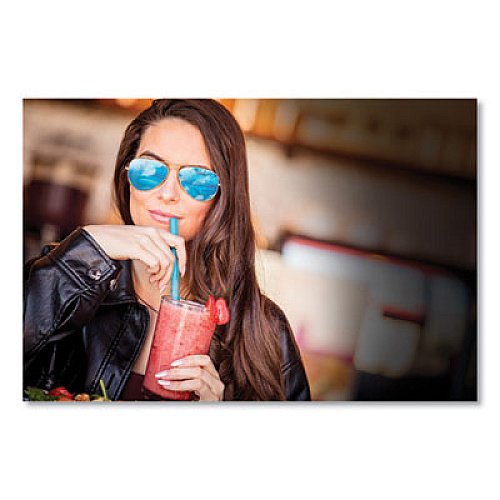 phade Marine Biodegradable Straws, Boba Straws, 9", Ocean Blue, 720/Carton (511208)