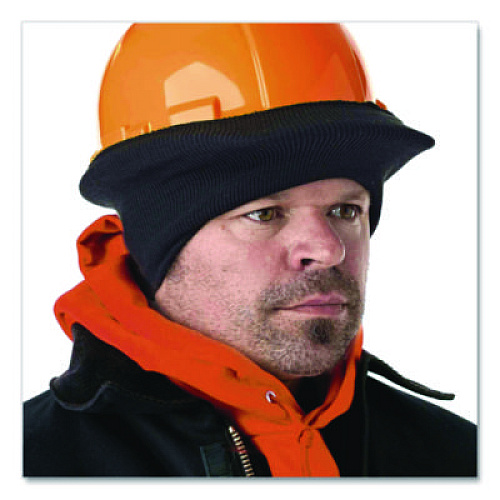 ergodyne N-Ferno 6810 Half Style Stretch Cap, One Size Fits Most, Black (16810)