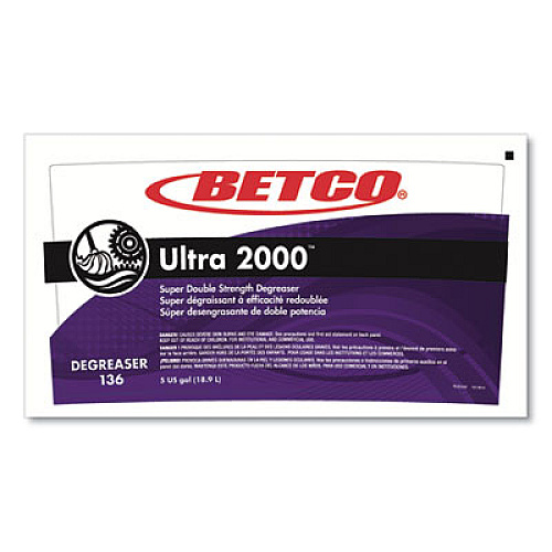 Betco Ultra 2000 Degreaser, Cherry Almond Scent, 5 gal Pail (1360500)