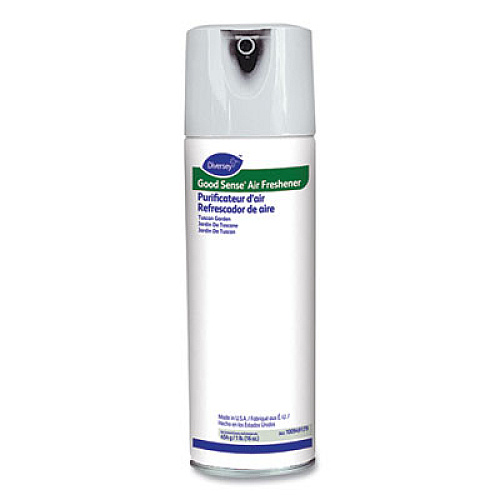 Diversey Good Sense Air Freshener, Tuscan Garden, 16 oz Aerosol Spray, 6/Carton (100949179)
