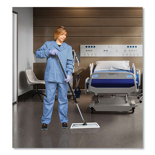 Diversey EasyMop Single-Use Microfiber Mop, 16 x 5.3, 10/Carton (D1232213)