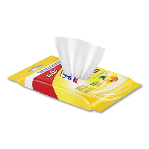 LYSOL Brand Disinfecting Wipes Flatpacks, 1-Ply, 6.69 x 7.87, Lemon and Lime Blossom, White, 15 Wipes/Flat Pack, 24 Flat Packs/Carton (99799CT)