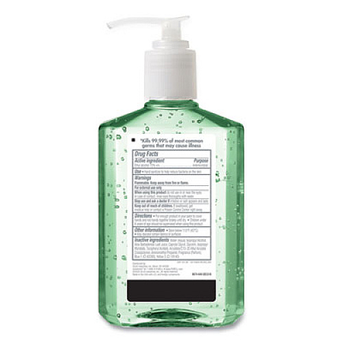 PURELL Advanced Hand Sanitizer Soothing Gel, 8 oz Pump Bottle, Fresh Scent, 4/Pack (967406ECDPK)