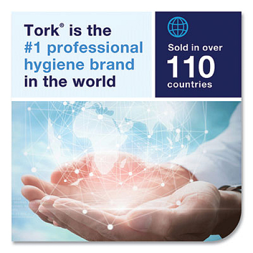 Tork Xpressnap Interfold Dispenser Napkins, 2-Ply, 6.5 x 8.5, White, 500/Pack, 12 Packs/Carton (100990)