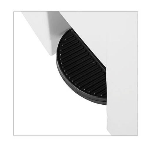 Rubbermaid Commercial Legacy Step-On Receptacle, 23 gal, Plastic, White (FG614600WHT)