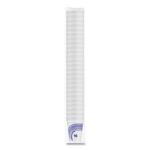 Dart Breeze Hot/Cold Insulated Foam Drinking Cups, 16 oz, Purple/White/Blue, 1,000/Carton (16J16B)