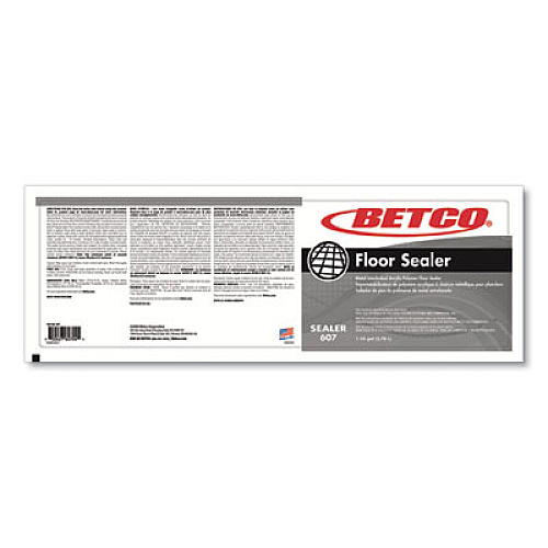 Betco Floor Sealer, 1 gal Bottle, 4/Carton (6070400CT)