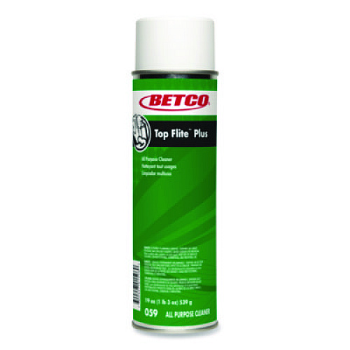 Betco Top Flite Plus All-Purpose Cleaner, 19 oz Aerosol Can, 12/Carton (0592300)