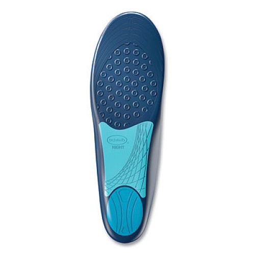 Dr. Scholl's Plantar Fasciitis All Day Pain Relief Orthotics for Men, Men's Sizes 8 to 13, Blue (59037)