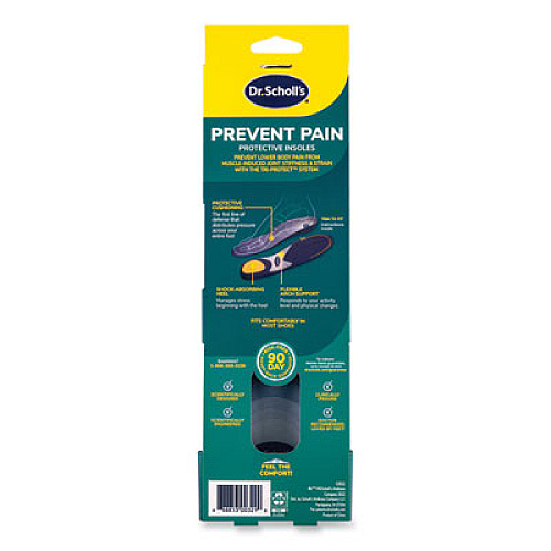 Dr. Scholl's Prevent Pain Protective Insoles for Women, Women's Sizes 6 to 10, Purple (00329)
