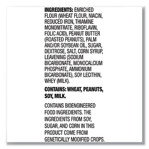 Lance Toasty Crackers, Peanut Butter, 1.25 oz Packet, 24/Box (SN40654)