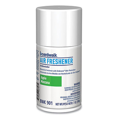 Boardwalk Metered Air Freshener Refill, Apple Harvest Scent, 7 oz Aerosol Spray, 12/Carton (901)