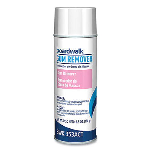Boardwalk Chewing Gum and Candle Wax Remover, Unscented, 6.5 oz Aerosol Spray, 12/Carton (353ACT)