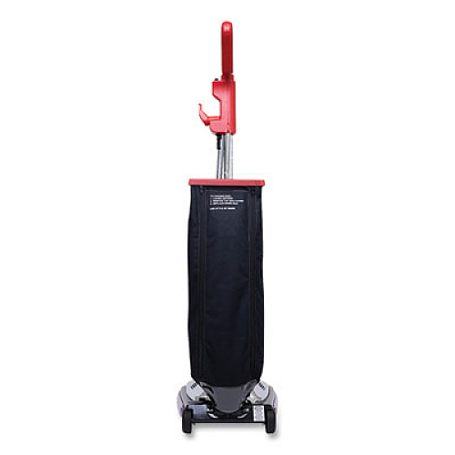 Sanitaire TRADITION QuietClean Upright Vacuum SC889A, 12" Cleaning Path, Gray/Red/Black (SC889D)