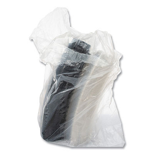 SOLO OctaView Hinged-Lid Hot Food Containers, 7.47 x 7.94 x 3.11, Black/Clear, Plastic, 100/Carton (807011PP94)