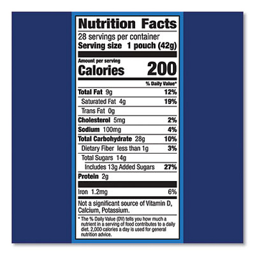 Pillsbury Soft Baked Mini Chocolate Chip Cookies, 1.5 oz Pouch, 28/Pack (22002056)