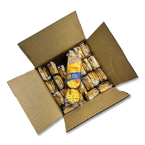 Lance Toasty Crackers, Peanut Butter, 1.25 oz Packet, 24/Box (SN40654)