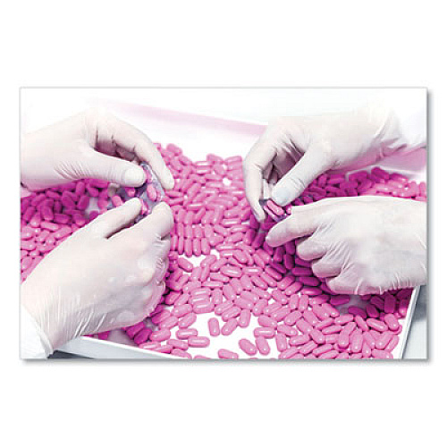 SemperCare Latex Examination Gloves, Powder-Free, Small, 5 mil Thick, 9.45" Long, Cream, 100/Box, 10 Boxes/Carton (SCLT102)
