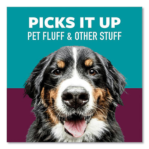 Scotch-Brite Pet Hair Pickup Lint Roller, 70 Sheets/Roll, 2/Pack (839RS70TP)