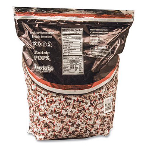 Tootsie Roll Midgees, Chocolate, 5 lb Bag (SN884580)