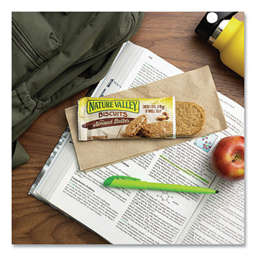 Nature Valley Biscuits, Almond Butter, 1.35 oz Pouch, 16/Box (SN47879)