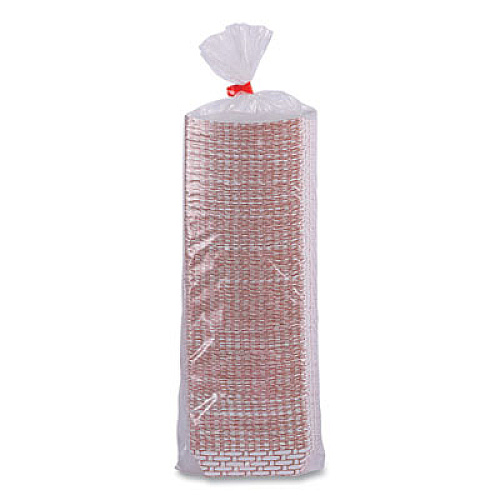 Boardwalk Paper Food Baskets, 6 oz Capacity, 3.78 x 4.3 x 1.08, Red/White, 1,000/Carton (30LAG040)