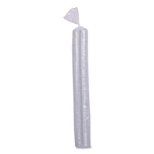 Boardwalk Souffle/Portion Cup Lids, Fits 1 oz Portion Cups, Plastic, Clear, 2,500/Carton (PRTLID1)