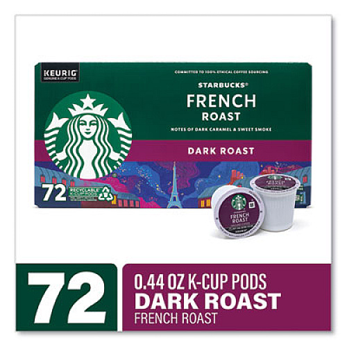 Starbucks French Roast K-Cups, 72/Carton (22002159)