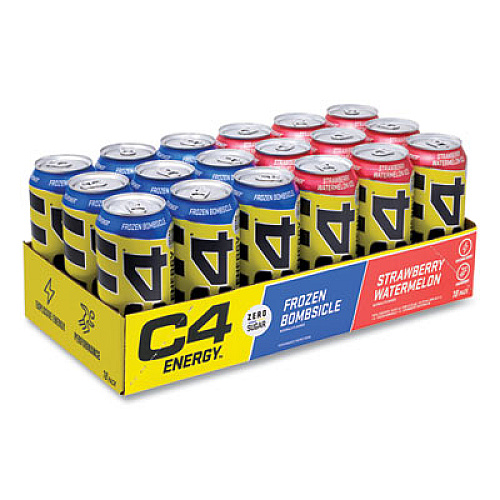 C4 Energy Drink Variety Pack, Assorted Flavors, 16 oz Can, 18/Carton (22002047)