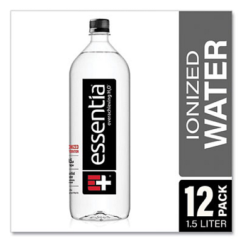 Essentia Ionized Alkaline Water, 1.5 L Bottle, 12/Carton (22002029)
