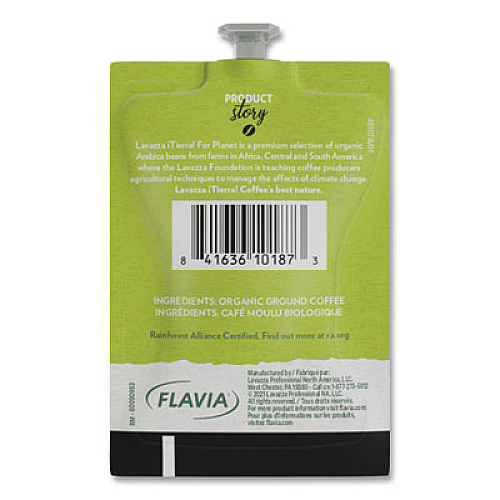 FLAVIA Tierra Organic Coffee Freshpack, 76/Carton (48107)