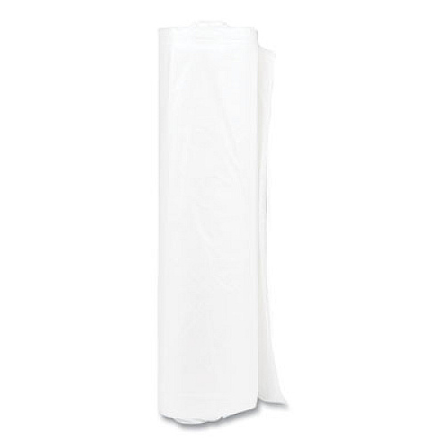 Inteplast Group High-Density Commercial Can Liners, 33 gal, 11 mic, 33" x 40", Clear, Interleaved Roll, 25 Bags/Roll, 20 Rolls/Carton (S334011N)