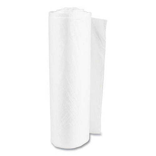 Inteplast Group High-Density Commercial Can Liner Value Pack, 60 gal, 14 mic, 38" x 58", Clear, Interleaved Roll, 25 Bags/Roll, 8 Rolls/CT (VALH3860N16)