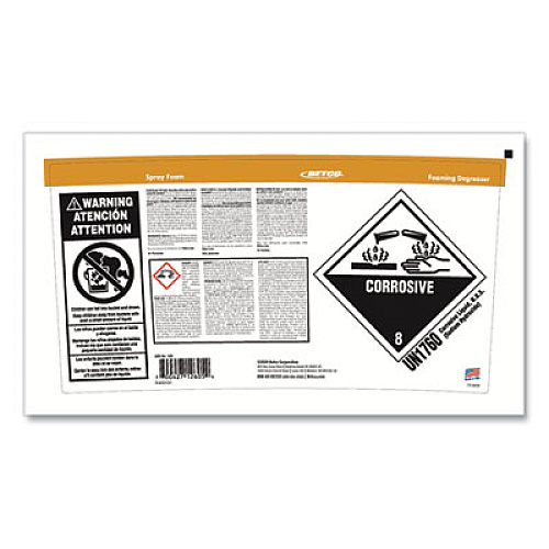 Betco Spray Foam Degreaser, Unscented, 5 gal Pail (1260500)
