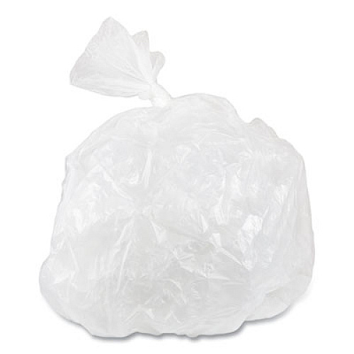Inteplast Group Food Bags, 5.5 Gallon, 10" x 8" x 24", Clear, 500/Carton (PB100824)