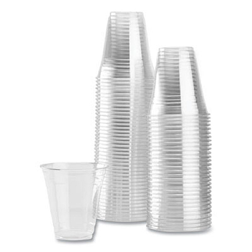 Karat PET Plastic Cups, 98 mm Rim Diameter, 12 oz, Clear, 1,000/Carton (CKC12)