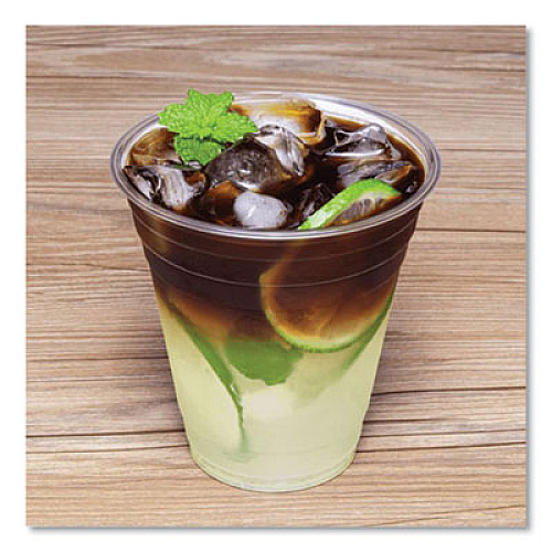 Karat PET Plastic Cups, 98 mm Rim Diameter, 12 oz, Clear, 1,000/Carton (CKC12)