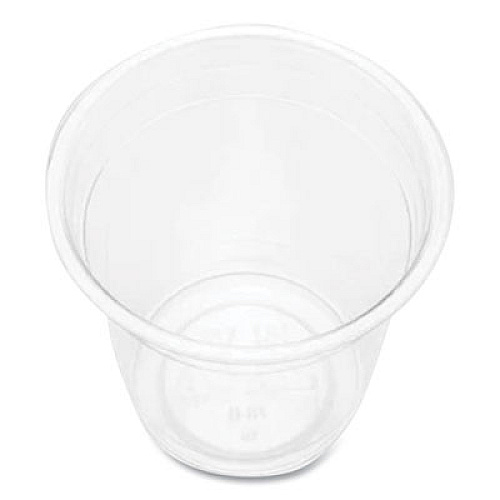 Karat PET Plastic Cups, 8 oz, Clear, 1,000/Carton (CKC8)