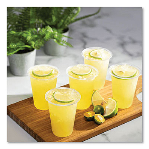Karat PET Plastic Cups, 7 oz, Clear, 1,000/Carton (CKC7)