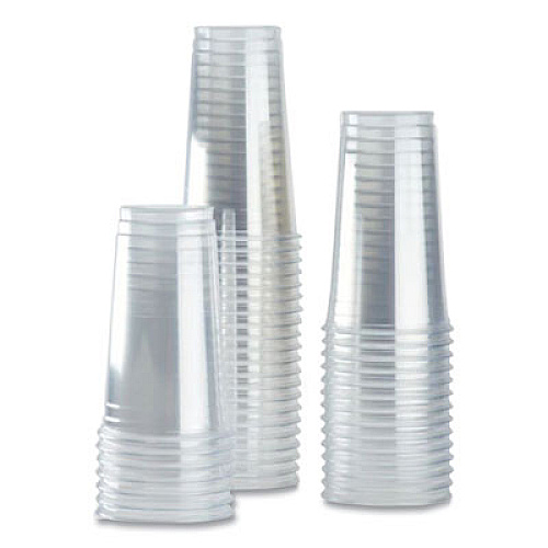 Karat PET Plastic Cups, 32 oz, Clear, 300/Carton (CKC32)