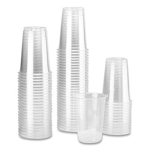 Karat PET Plastic Cups, 10 oz, Clear, 1,000/Carton (CKC10)