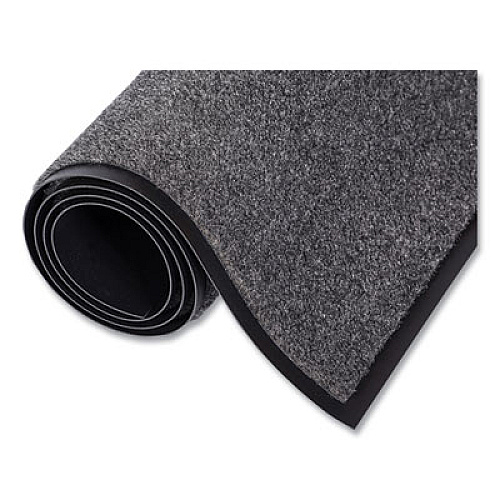 Crown EcoStep Wiper Mat, Rectangular, Charcoal Gray Cut Pile Surface, 36" x 48" (ET0034CH)