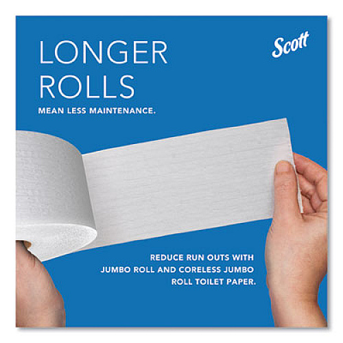 Scott Essential Coreless Jumbo Roll Tissue Dispenser for Business, 14.25 x 6 x 9.75, Black (09602)