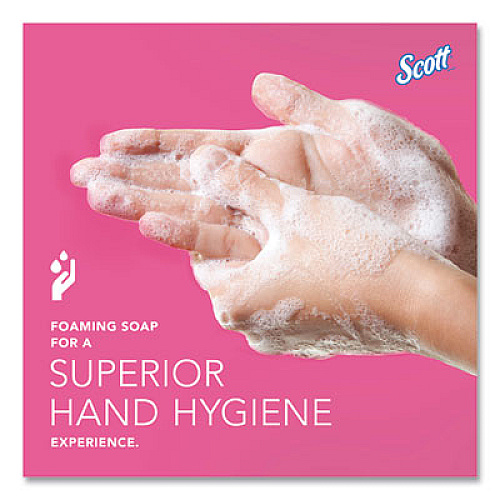 Scott Pro Foam Skin Cleanser with Moisturizers Refill, Citrus Floral Scent, 1.2 L, 2/Carton (91592)