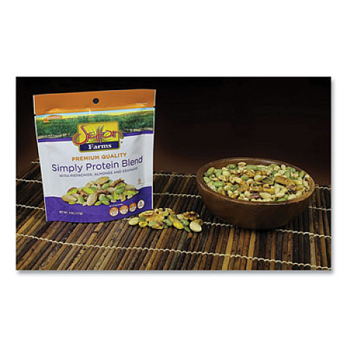 Setton Farms Simply Protein Blend, 4 oz Bag, 10/Carton (5379)