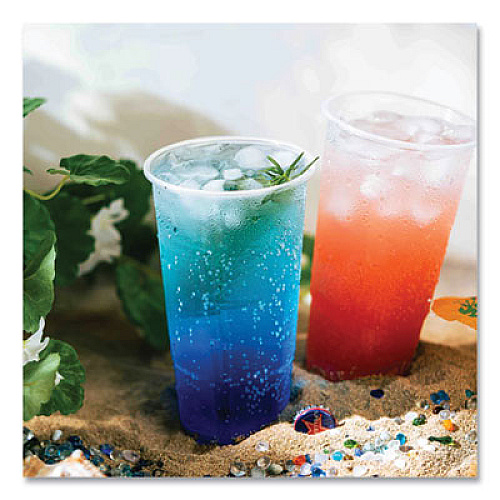 Karat PolyPro (PP) Cups, 32 oz, Plastic, Translucent, 600/Carton (CKPP32)