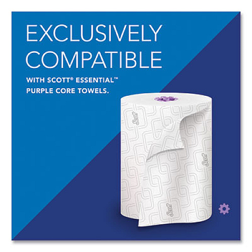 Scott Essential Electronic Hard Roll Towel Dispenser, 12.7 x 9.57 x 15.76, Black (48860)