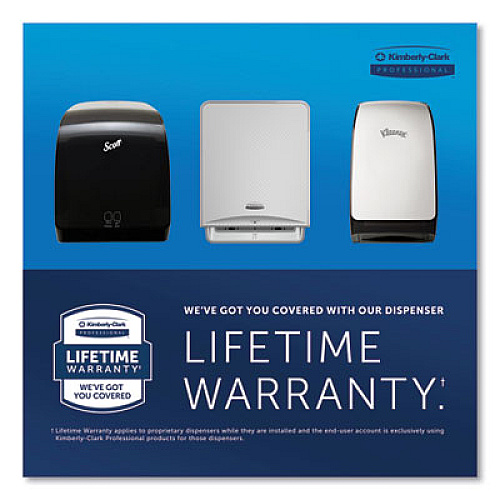 Scott Essential Electronic Hard Roll Towel Dispenser, 12.7 x 9.57 x 15.76, Black (48860)